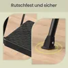 SONGMICS Trittleiter 3 Stufen Klappbar, Stahl Küchentritt Produktbild-Vorschau 7