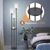 ZMH stojací lampa do obývacího pokoje stojací lampa vintage Náhled obrázku produktu 2