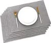MODFU Tischsets Abwaschbar, Platzset Leder 6er Set Produktbild-Vorschau 1