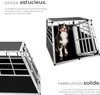 Cage de transport pour chien double dos droit - 97 x 90 x Voir les images du produit 3