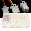 380 Stk Kabel Steckverbinder 2 3 4 6 Polig Flachsteckhülsen Produktbild-Vorschau 3