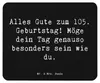 Mr. & Mrs. Panda Mauspad Spruch 105. Geburtstag - Schwarz - Produktbild-Vorschau 1