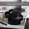 Schmuckkästchen, Schmuckaufbewahrungsbox, Drehbare Produktbild-Vorschau 3