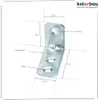KOTARBAU® Set di 50 connettori angolari 25 x 35 x 16 mm Anteprima dell’immagine prodotto 7