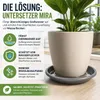 Pflanztopfuntersetzer Mira Anthrazit Ø 58cm - Frostsicher & Produktbild-Vorschau 5