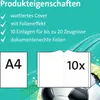 ROTH Zeugnismappe Fußballstar mit Folieneffekt - mit 10 A4 Produktbild-Vorschau 4