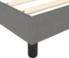 vidaXL Box spring bed frame dark grey 160x200 cm fabric Náhled obrázku produktu 6