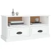 vidaXL TV-Schrank Hochglanz-Weiß 93x35,5x45 cm Produktbild-Vorschau 5