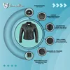 Damen Lederjacke Trend Fashion echtleder Jacke aus Lamm Produktbild-Vorschau 3