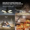 Osram LED Deckenlampe Highbay Blade Schwarz Ø33,75cm 60W = Produktbild-Vorschau 14