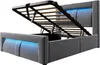 Lit simple 90 x 200 cm avec espace de rangement, lit Voir les images du produit 18