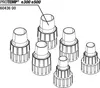 JBL ProTemp e300/e500 Schlauchanschluss Set Produktbild-Vorschau 2