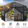 Pavillon 3x3m Faltpavillon Wasserdicht Stabil Winterfest, Produktbild-Vorschau 5