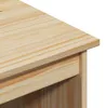 vidaXL Schreibtisch Braun 112 x 50 x 75 cm Massivholz Produktbild-Vorschau 7