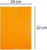 EXACOMPTA Eckspannermappe Opaque Eco DIN A4 PP gelb Produktbild-Vorschau 6