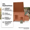Mucola kurnik XXL kurnik dla królików 2 tace na jajka Podgląd zdjęcia produktu 16