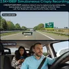 COOAU Dashcam voiture avant intérieur, 2.5K/1080P, dashcam Voir les images du produit 4