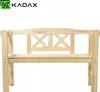 A wooden park bench is shown against a white background. Produktbild-Vorschau