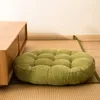 Coussin de sol rond monochrome pour salon Lecture Voir les images du produit 5