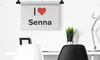MuchoWow® Wandteppich Wandbehang Ich liebe - Senna - Produktbild-Vorschau 4