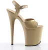 FLAMINGO-809 Damen Sandale von Pleaser, Beige  , EU 44, US Produktbild-Vorschau 5