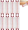 A set of eight mop pads arranged in a grid. Produktbild-Vorschau