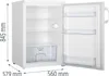 GORENJE R49DPW Kühlschrank ohne Gefrierfach, 133 Liter, Produktbild-Vorschau 7