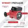 AVANSA 25-6/180 Pompa obiegowa CO 230 V – DN25 1½", 180 mm, Podgląd zdjęcia produktu 4