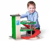 Woody Garage mit Aufzug und SIKU-Spielzeugautos - Holz / Produktbild-Vorschau 4