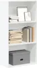 vidaXL Bibliothèque blanche 60x30x114 cm Bois composite Voir les images du produit 2
