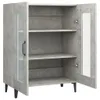 vidaXL Sideboard gris béton 69,5x34x90 cm Bois composite Voir les images du produit 7