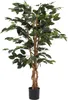 Mica Decorations Ficus Kunstpflanze - H110 x Ø65 cm - Grün Produktbild-Vorschau 1