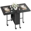 BEALIFE Tavolo da pranzo pieghevole 130x80x74 cm con Anteprima dell’immagine prodotto 1