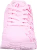 A close-up front view of a pink Skechers sneaker. Náhľad obrázku produktu