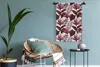 MuchoWow® Wandteppich Wandbehang Tropisch - Blätter - Lila Produktbild-Vorschau 5