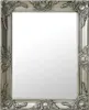 vidaXL Nástěnné zrcadlo v barokním stylu 50x60 cm Stříbrná Náhled obrázku produktu 1