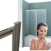 SPENCER Duschwand 100x150 Chrom - Sicherheitsglas Produktbild-Vorschau 1
