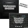 Bosch Herdset Backofen 71L Gas Kochfeld 60cm schwarz 3D Produktbild-Vorschau 1