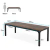 Tribesigns Schreibtisch Computertisch 200x70x 5 cm Produktbild-Vorschau 4