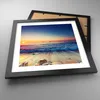 Gerahmtes Poster - Schwarzer Rahmen - Meer Strand Welle - Produktbild-Vorschau 3