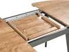 BELIANI Esstisch Holzoptik Braun MDF-Tischplatte Oval Produktbild-Vorschau 9