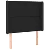vidaXL LED Kopfteil Schwarz 83x16x118/128 cm Kunstleder -  Produktbild-Vorschau 12