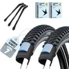 2er Set Schwalbe Reifen Marathon Plus MTB Schwarz Reflex Produktbild-Vorschau 1