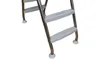 Edelstahl Poolleiter 3+3 Stufen für Aufstellbecken 110 cm Produktbild-Vorschau 5