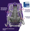 Step by Step Schulranzen-Set BASIS „Purple Konfetti“, Produktbild-Vorschau 4
