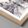 Gerahmtes Poster - Rahmen in heller Eiche - Paris Weg Produktbild-Vorschau 2