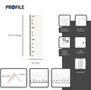 ProfileXXL PVC Eckwinkel, Eckprofil, Rund, Kantenschutz Produktbild-Vorschau 2