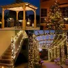 LUMILED Solar Lichterkette Aussen 12M 100x LED Kupferdraht Produktbild-Vorschau 9