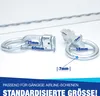 Doppel Fitting Airlineschiene 4 Stück Endbeschlag Produktbild-Vorschau 4