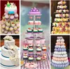 3/4/5/6 TIER -Kuchenständer Transparentes Glasschalen Produktbild-Vorschau 7